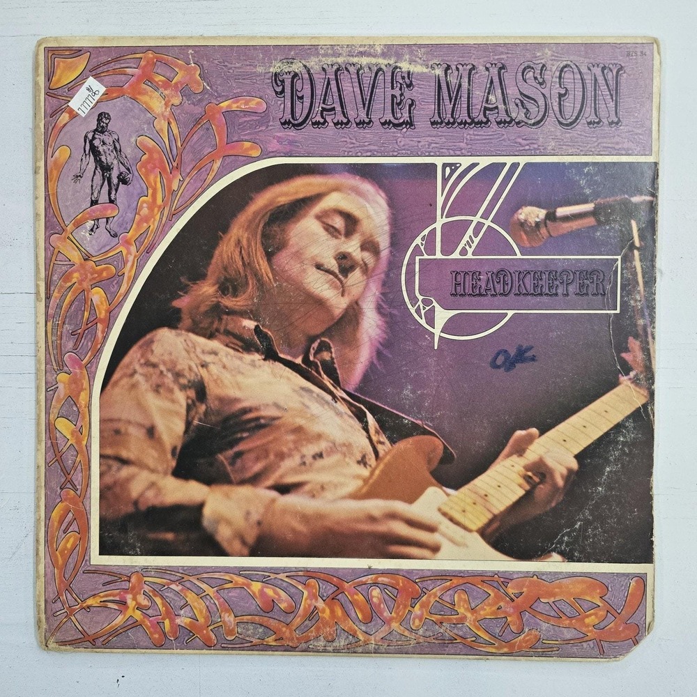 Dave Mason Headkeeper LP Vintage Vinyl Record VG+/G 1970s Classic Rock Album